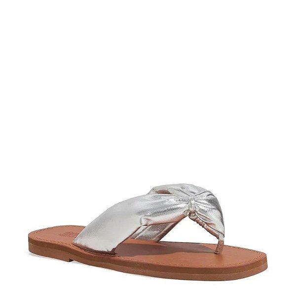 RASTEIRA SANTA LOLLA PUFF METALIZADA ECOFORM CRINKLE PRATA