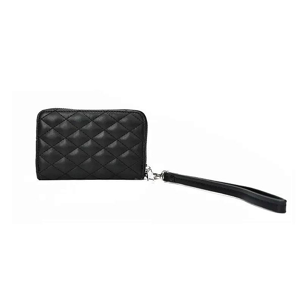 CARTEIRA SANTA LOLLA SOFT ALÇA DE MÃO - PRETO