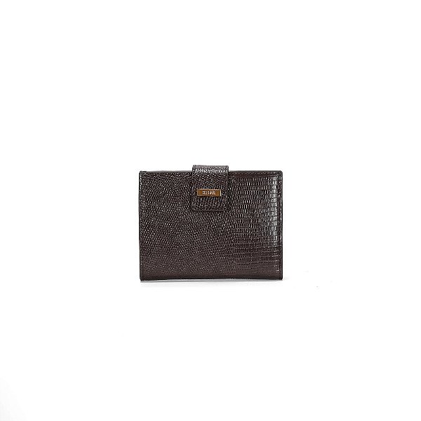 CARTEIRA LIZARD SANTA LOLLA MARROM DARK