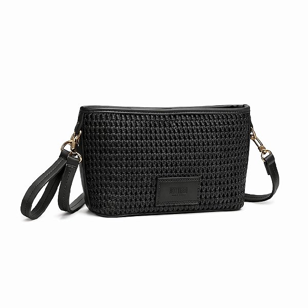 BOLSA CLUTCH SANTA LOLLA TRESSE PRETO