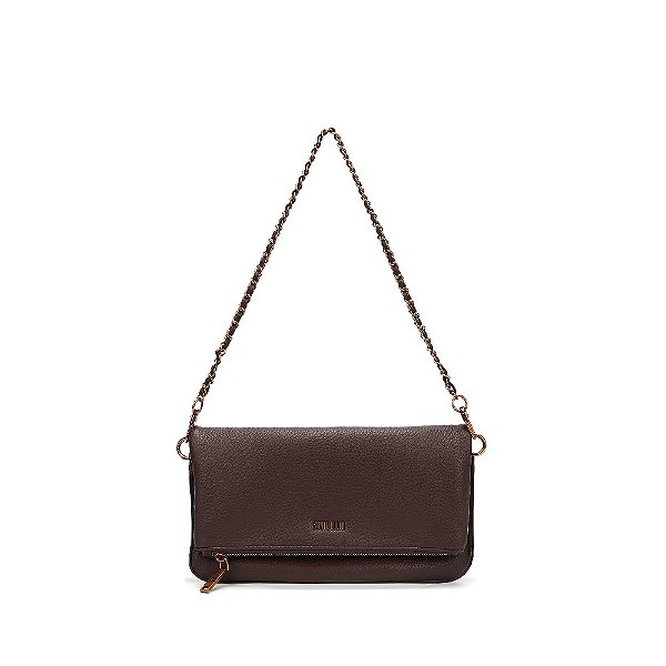 BOLSA SANTA LOLLA MATERIAL FLOATER DARK BROWN