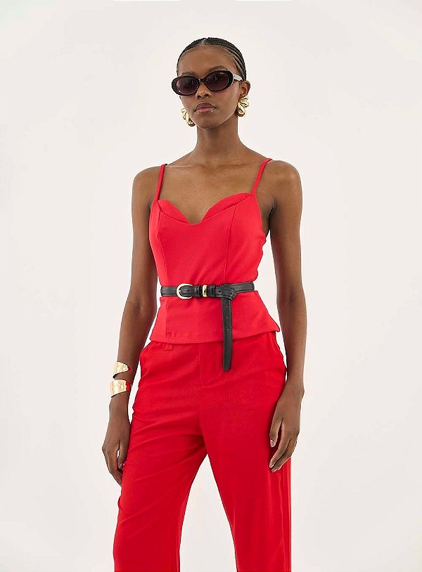 BLUSA COLCCI ALFAIATARIA JUSTA