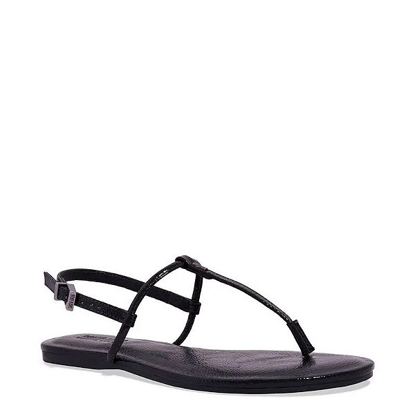 RASTEIRA SANTA LOLLA THONG VERNIZ WETTING PRETA