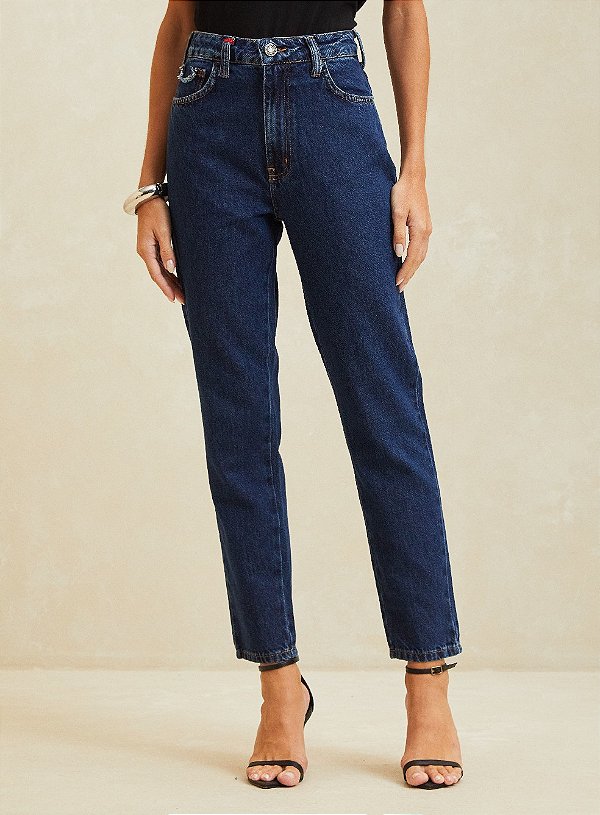 CALÇA JEANS FEMININA FÓRUM - LOLA INDIGO