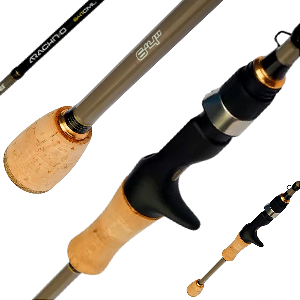 Vara Rapala Arachnid 5'8 (1,70m) 10-20lb - 1 parte - Carretilha