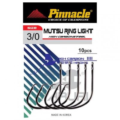 Anzol Maruri - Pinnacle Mutsu Ring Light KH11034 (10 Unidades)