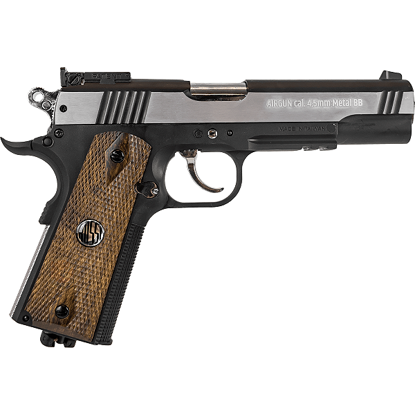 Pistola de Pressão Wingun 1911 CO2 Special Metal - 4,5mm