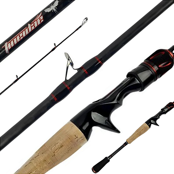 Vara Rapala Tineidae 5'6 (1,68m) 6-12lb - 1 parte - Carretilha