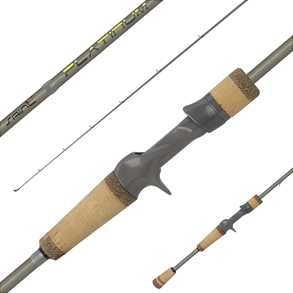Vara Saint Plus Platinum 5'9 (1,75m) 7-17lb - 1 parte - Carretilha