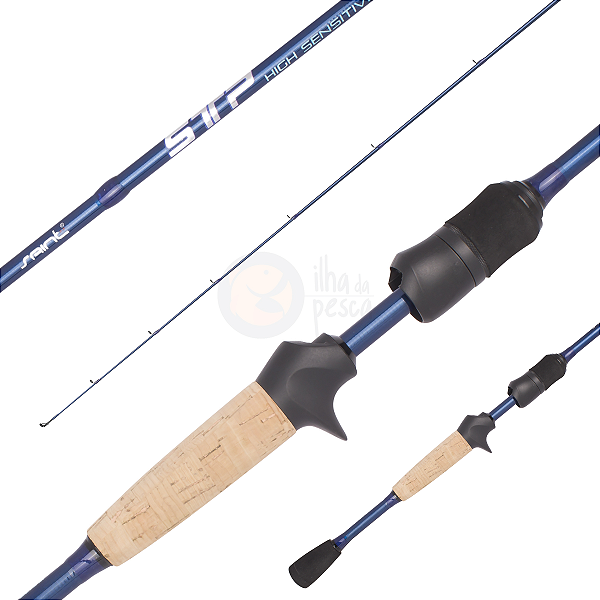 Vara Saint Plus STP 5'8 (1,73m) 7-16lb - 1 parte - Carretilha