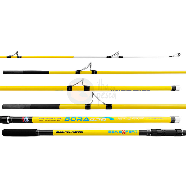 Vara Albatroz Fishing Bora 4203 (4,20m) 3 partes - Tubular