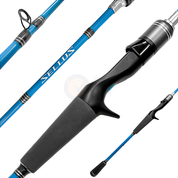Vara Shimano Sellus 5'8 (1,73m) 10-17lb -  1 parte - Carretilha