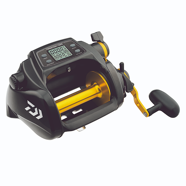 Carretilha Daiwa Elétrica Tanacom 1000 - Manivela Direita
