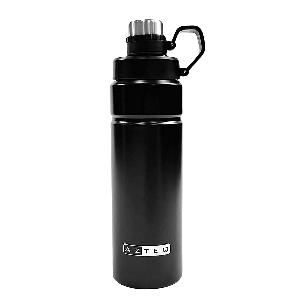 Garrafa Térmica  Azteq Icarus de Aço Duplo 710ml - Preta