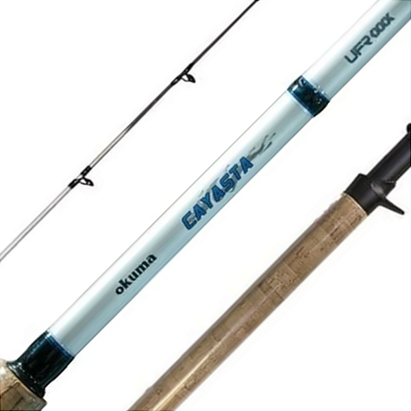 Vara Okuma Cayasta  7´8 (2,34m) 30 lbs - 2 partes - Carretilha