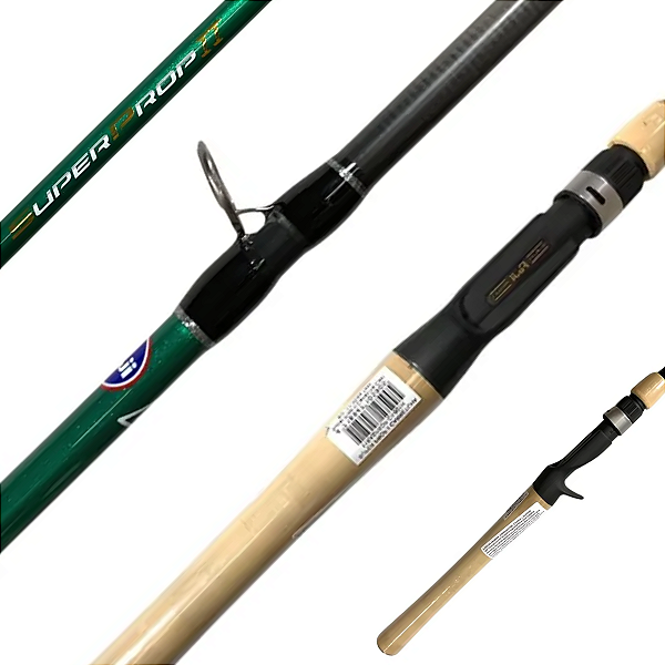 Vara Rapala Super Prop II 6'0 (1,83m) 17-35lb - 1 parte - Carretilha