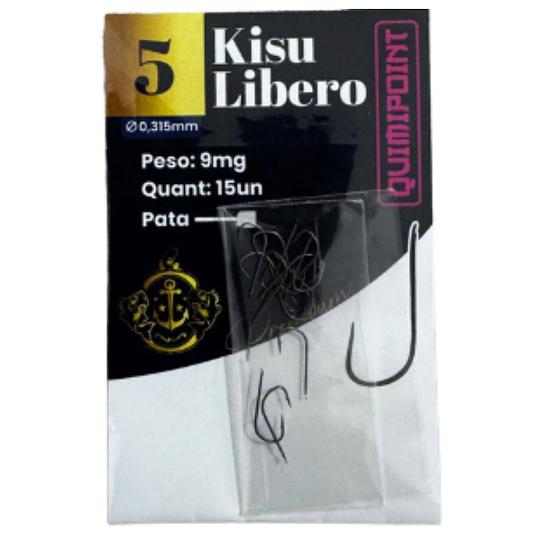 Anzol Chumbada Kisu Libre Premium Quimipoint