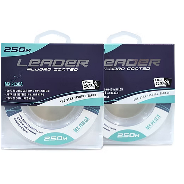 Linha Mx Pesca Leader Coated - 250m