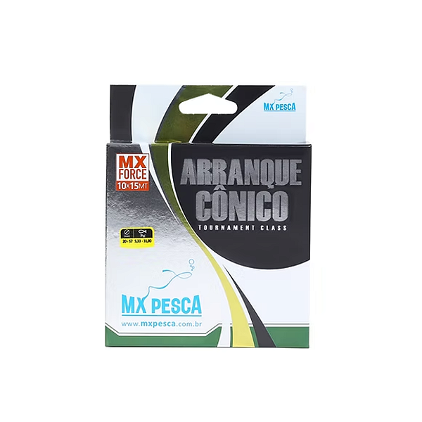 Arranque Cônico Progressivo Mx Pesca - Verde Escuro