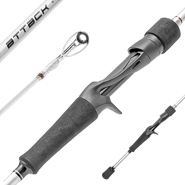 Vara Maruri Attack 5'8 (1,73m) 7-14lb - 1 parte - Carretilha