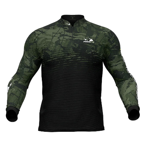 Camisa Presa Viva Dryflex Manga Longa - Camuflado 11