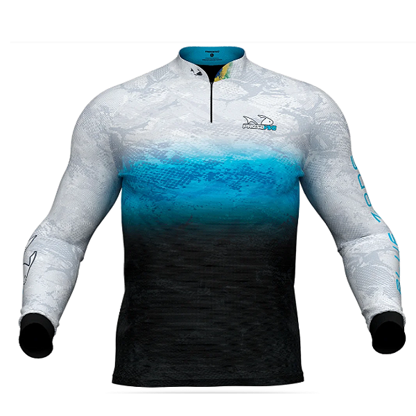 Camisa Presa Viva Dryflex - Manga Longa - Tucunaré Azul 07
