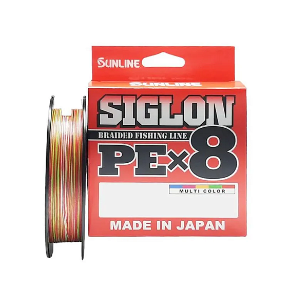 Linha Sunline Siglon PE x8 - 300m - Multi Color