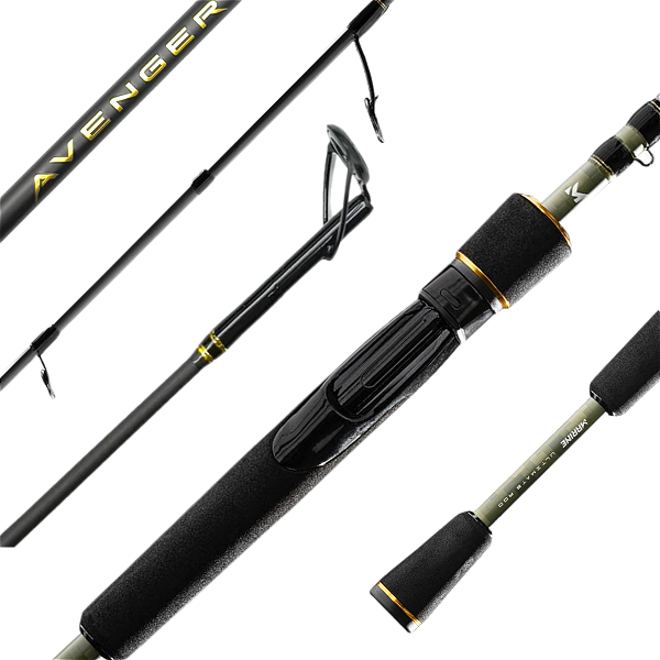 Vara Marine Sports Avenger 6'6 (1,98m) 17-25lb - 2 partes - Molinete
