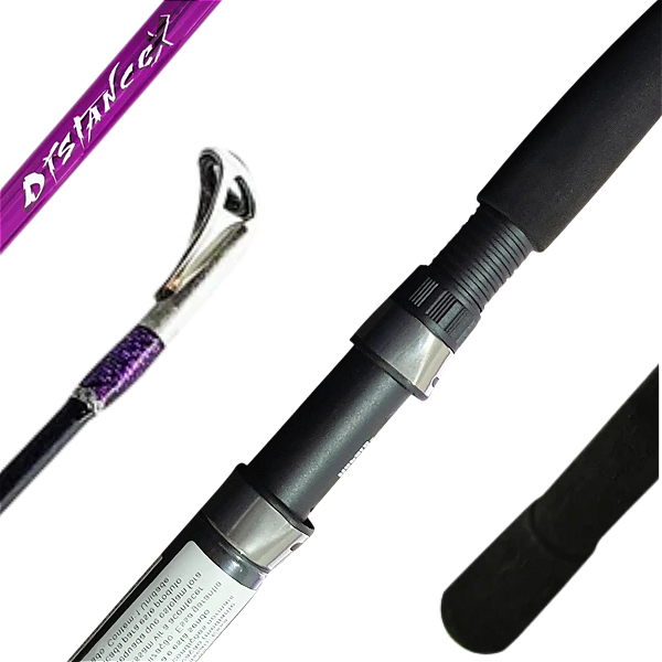 Vara Rapala Distance X 7'0 (2,13m) 15-30lb - 2 partes - Molinete