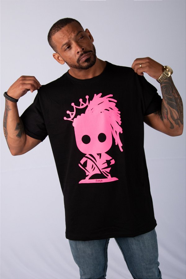 Camiseta Preteyta Logo Pink