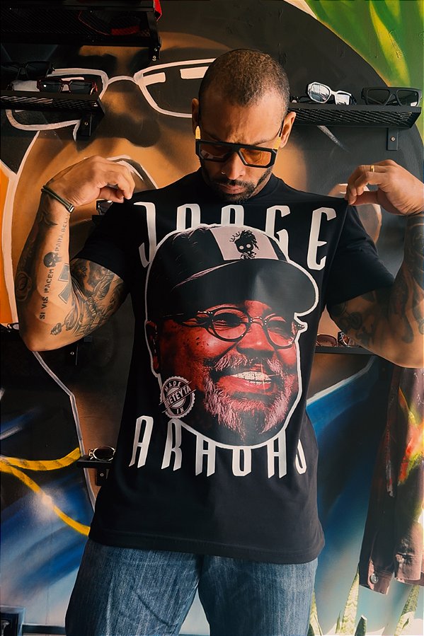 Camiseta Big Face Jorge Aragão