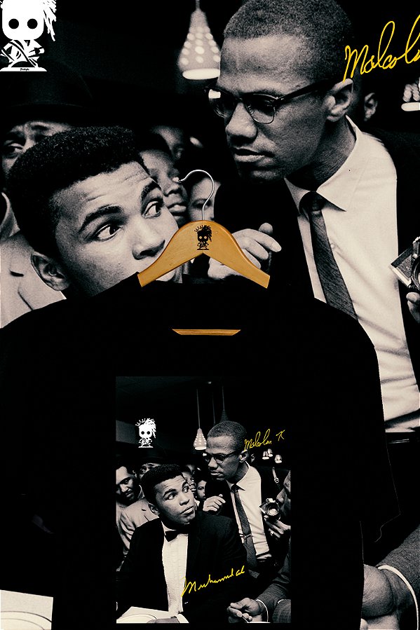 Camiseta Malcolm X & Muhammad Ali
