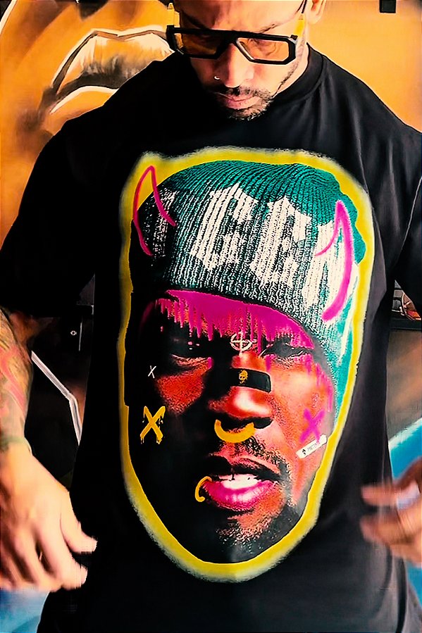 Camiseta Big Face 50 Cent
