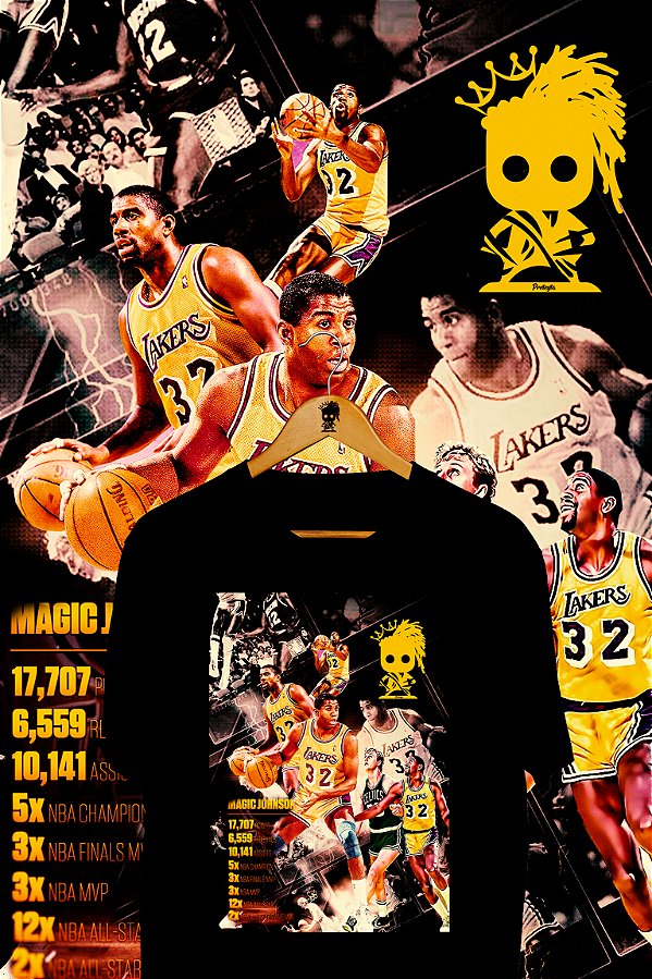 Camiseta Magic Jhonson