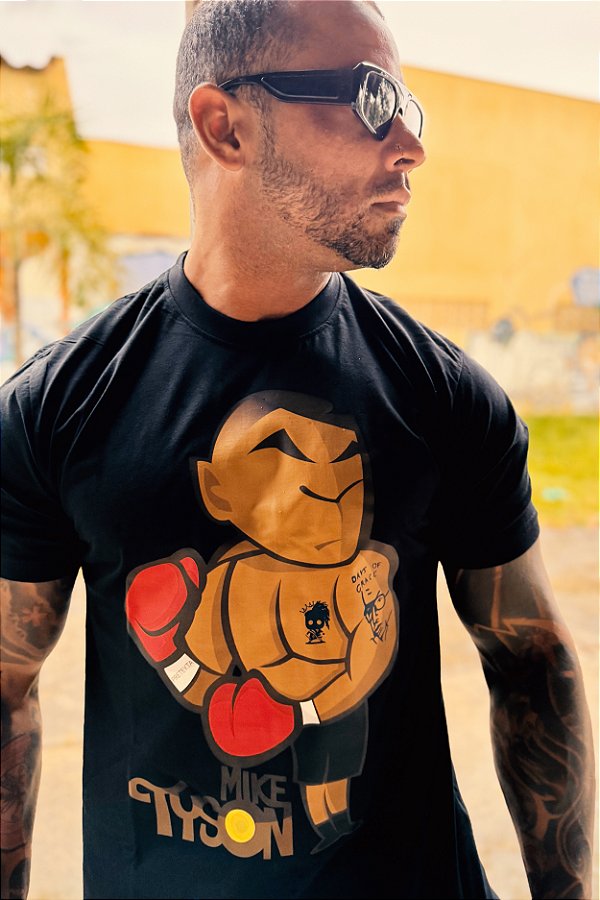 Camiseta MIke Tyson Desenho