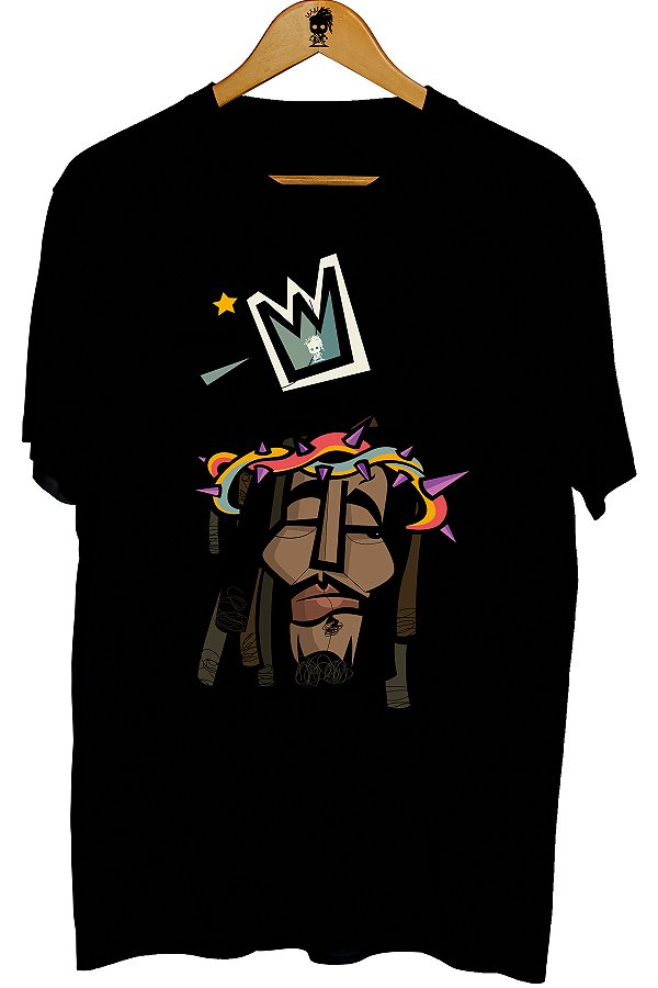 Camiseta Black Jesus Face