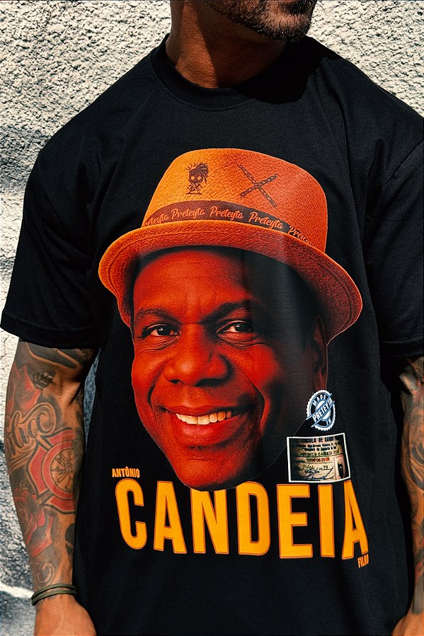 Camiseta  Big Face Candeia