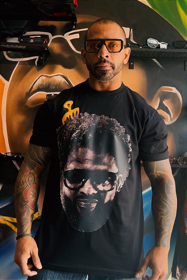 Camiseta Big Face Xande de Pilares