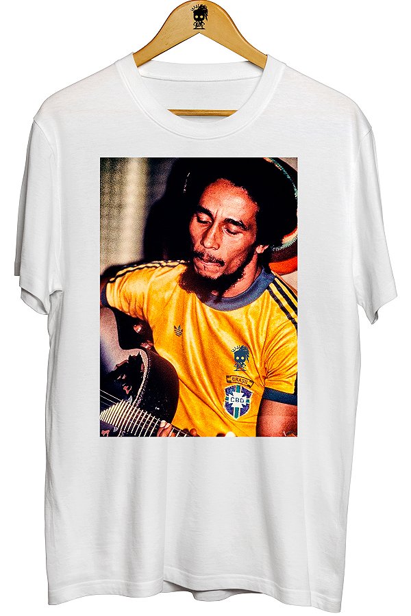 Camiseta Bob Marley Brasil