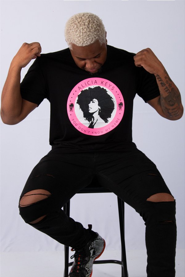 Camiseta Alicia Keys Selo