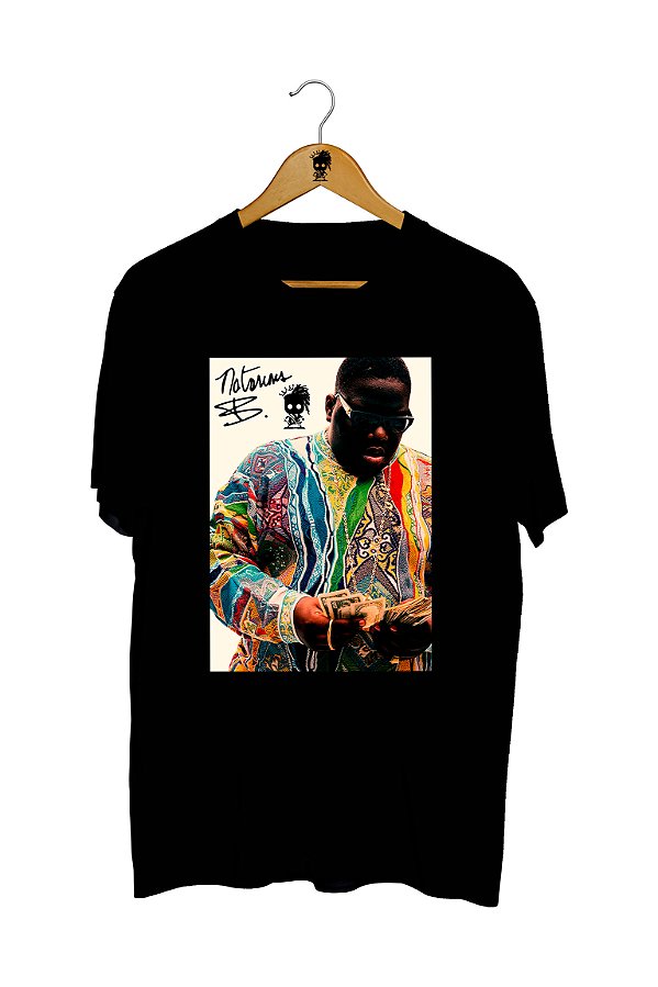 Camiseta Notorious BIG Colorida
