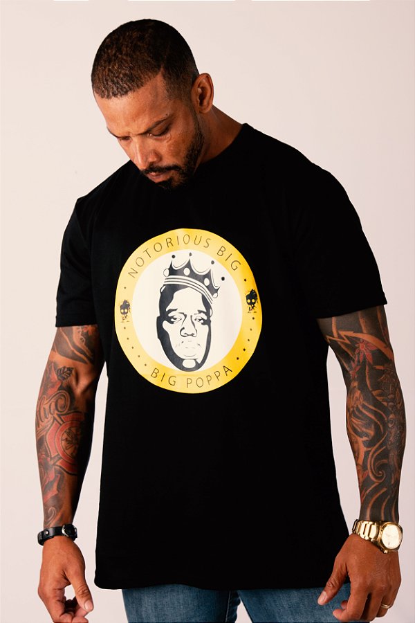 Camiseta Notorious BIG Selo