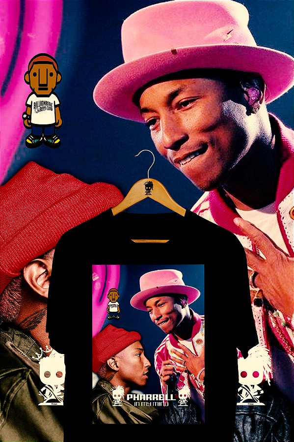 Camiseta Pharrel Williams