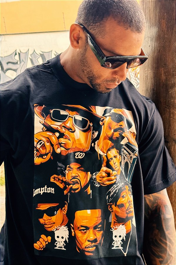 Camiseta Todos os Rappers