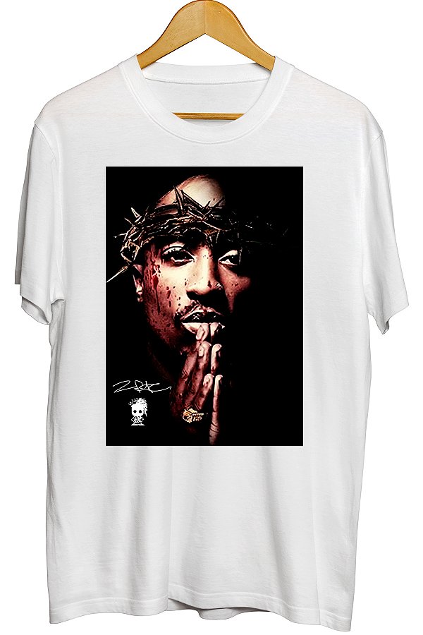 Camiseta Tupac Coroa de Espinho