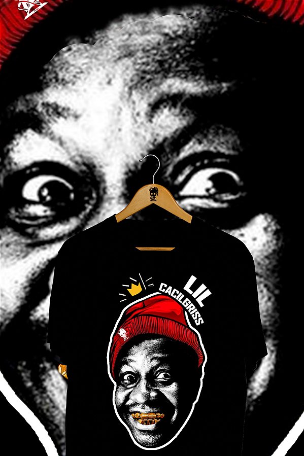 Camiseta Mussum CacilGriss Face