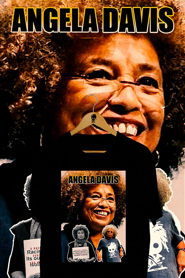 Camiseta Angela Davis