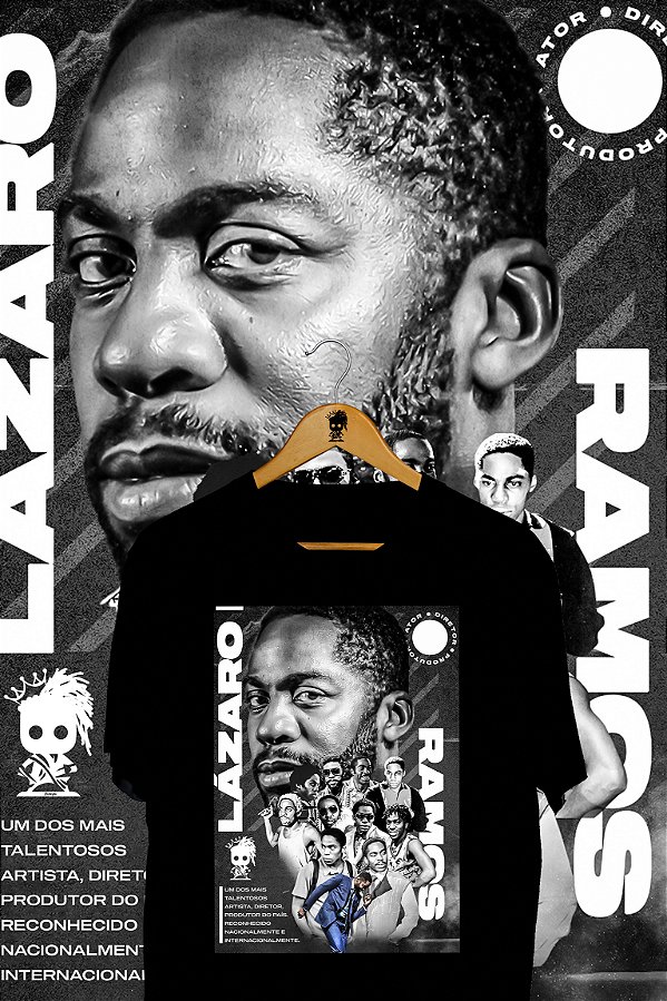 Camiseta Lázaro Ramos