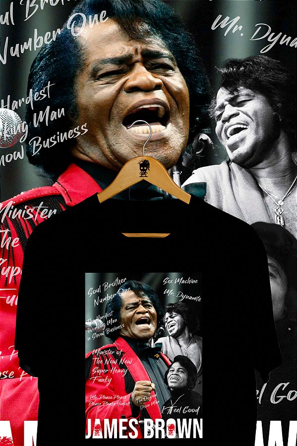 Camiseta James Brown