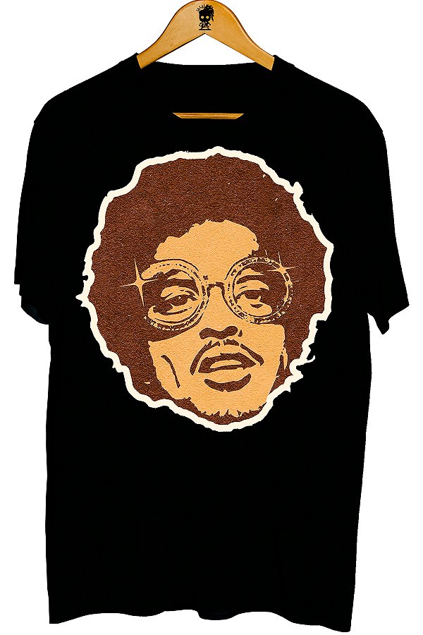 Camiseta Bruno Mars Selo Colorida